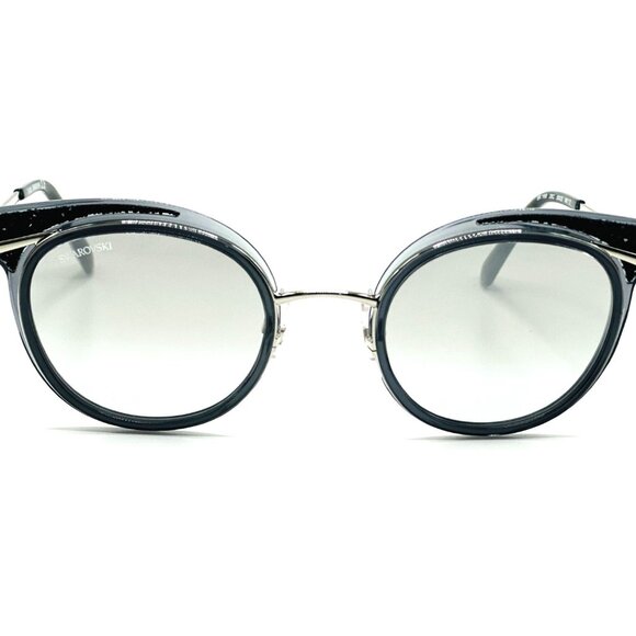 NEW SWAROVSKI SK169 20C Grey/Silver Mirrored Cat Eye 50mm 23 145 main image 7